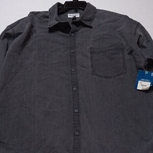 Arizona Jean Company Men's Charcoal Button Down Shirt